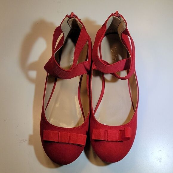 DREAM PAIR BOWNOT BALLET CRISS-CROSS STRAP - Picture 2 of 14